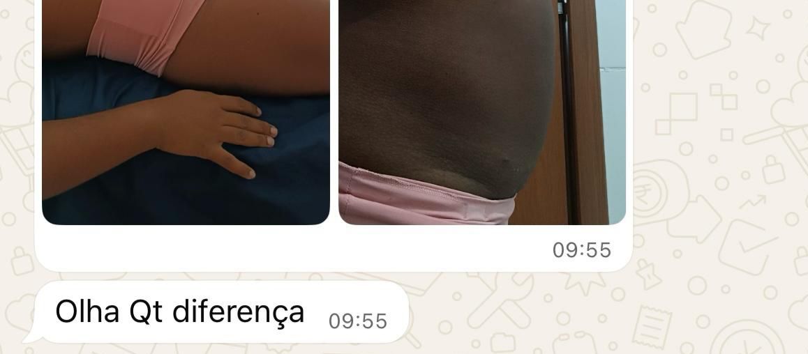 Depoimento de paciente via WhatsApp